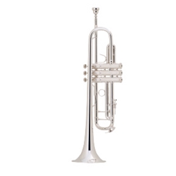 Bach 180S37 Stradivarius Professional Bb Trumpet, Silver Plate