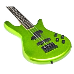 Spector PERF4MGR Performer 4 Electric Bass, Metallic Green Gloss