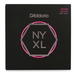 D'Addario NYXL45100 Nickel Wound Bass Guitar Strings, Regular Light, 45-100, Long Scale