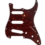 Fender 0992142000 Pickguard, Stratocaster® S/S/S, 11-Hole Mount, Brown Tortoise Shell, 4-Ply