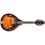 Ibanez M510EBS A-Style Acoustic/Electric Mandolin, Brown Sunburst