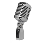 Stagg SDM100CR Professional vintage style cardioid dynamic microphone with cartridge DC04