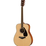 Yamaha FG820 Folk Guitar, Solid Sitka Spruce Top, Mahogany Back & Sides, Die Cast Chrome Tuners, Natural