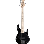 Sterling by Music Man ST-RAY5-BK-M1 StingRay 5-String Electric Bass, Black