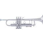 Bach AB190S “Stradivarius” “Artisan” Bb Trumpet, Silver Plated