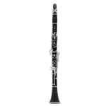 Selmer B16PRESENCEEV Presence Evolution Bb Clarinet, Silver Plated Keys, Grenadilla Wood