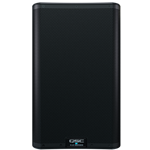 QSC K10.2 2000W active, portable loudspeaker system; 10-inch woofer; 1.0-inch compression driver; 90 degree conical waveguide; dual angle pole socket; presets and user adjustable DSP, for use as main or stage monitor.