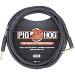 Pig Hog PH10R 10ft 1/4" - 1/4" Right angle 8mm Inst. Cable