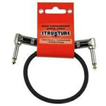 Strukture S6P48 6" Patch Cable Right Angle, Black
