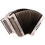 Hohner 3500GW Corona ll GCF Accordion with Gig Bag & Straps, Pearl White