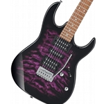 Ibanez GRX70QATVT Electric Guitar, Transparent Violet Sunburst