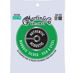 MA130S Martin Silk & Steel  Acoustic Guitar Strings .011 - .047