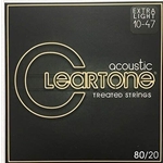 7610 Cleartone  ACOUSTIC GUITAR—80/20 BRONZE .010 - .047