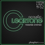 7411 Cleartone ACOUSTIC GUITAR—PHOSPHOR BRONZE .011-.052 CUSTOM LIGHT