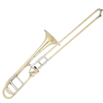 Eastman ETB829 F-Attachment Trombone, .547 Bore, Open Wrap with Axiel Valve, 3 interchangeable Leadpipes, Deluxe Case w/Backstraps, Shires Mpc.