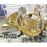 EFH884RB Eastman Professional Double French Horn, Geyer style wrap
Handspun large throat raw brass, upgraded fiberglass case