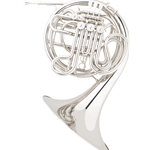 Eastman EFH682N Double F/Bb French horn, Kruspe Wrap, String Linkage, Nickel Plated