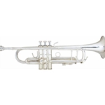 B & S BS3137-2-0W Challenger 1 Silver Trumpet
