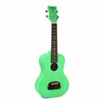 Kohala KT-SSG Soprano Tiki Series Ukulele - Seafoam Green