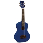 Kohala KT-SBL Soprano Tiki Series Ukulele - Blue