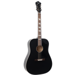 RDS-7-MBK Recording King Dirty 30s Series 7 Dreadnought, Matte Black
