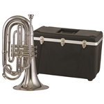 Adams MB1S Marching Baritone Outfit, Silver Plated
