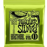 Ernie Ball P02221 Regular Slinky Nickel Wound Electric Guitar Strings - 10-46 Gauge