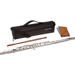 Pearl 505RE1R Student Flute, Open Hole, Offset G, w/Split E