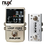 NuX LOOP CORE DELUXE 24 Bit Loop Pedal Bundle with Dual Footswitch