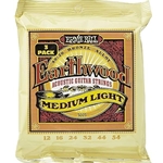 Ernie Ball P03003 3-PACK Earthwood Medium Light 80/20 Bronze Acoustic Guitar String Sets, 12-54