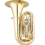 Eastman EBC832 CC Tuba w/Case, 4/4 Size, York Style 4 front-action pistons, 5th rotary valve