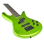 Spector PERF4MGR Performer 4 Electric Bass, Metallic Green Gloss