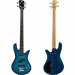 Spector LG4STBLS Legend 4 Standard Electric Bass, Blue Stain Gloss