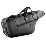 Glenn Cronkhite SXALTP-SBL Alto Sax w/Oversized Pocket Leather Bag, Smooth Black