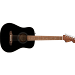 Fender 0974101106 California Standard Redondo Mini spruce top, Black with Gig Bag