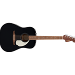 Fender 0974201506 California Standard Redondo Acoustic Guitar, Black