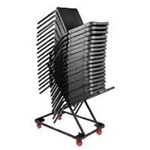 Gator GFW-BNO-PACHAIR-CART Performing Arts Chair Cart, Holds 15-18 Chairs