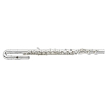 Haynes AF570-C Amadeus Alto Flute, Solid Silver Riser, Silver Plated CURVED Headjoint, Body, Foot