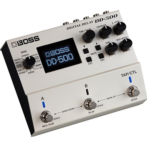 BOSS Digital Delay DD-500 エフェクター The Music Store, Inc. - Boss DD-500 Digital Delay Pedal - <B