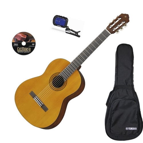 The Store, Inc. - Yamaha C40 PKG GigMaker Classic guitar package: gig bag, instructional DVD