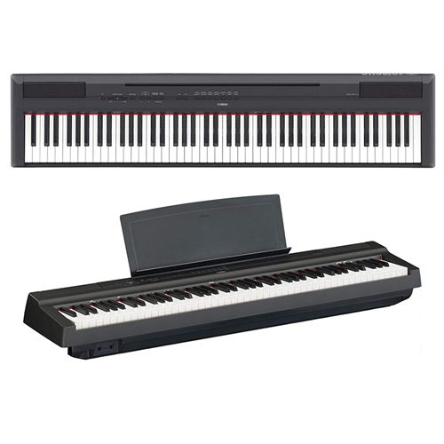 Yamaha P125B 88- Key Digital Piano - Includes PA150 Power Supply and  Sustain Pedal - Black