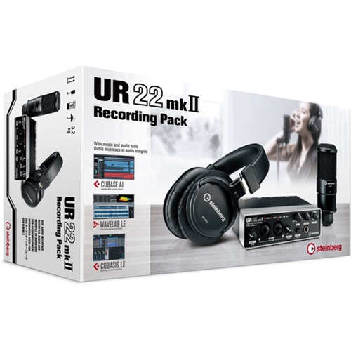 The Music Store Inc Ur22 Mkii Rp Ur22 Mkiii Plus Steinberg Headphones Microphone Cubase Ai Wavelab Le And Cubase Le