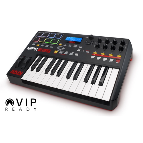 The Music Store, Inc. - AKAI MPK225 USB/MIDI Keyboard Controller