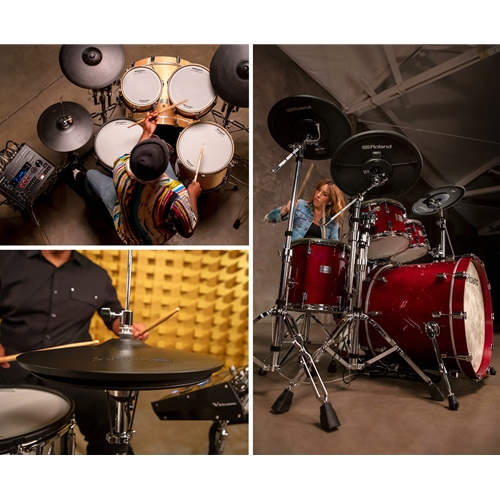 The Music Store, Inc. - Roland VAD706-GN V-Drums Acoustic Design 5