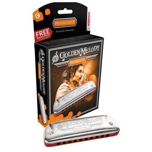 HOHNER Golden Melody 542/20 C調 GAITA HOHNER GOLDEN MELODY 542/20 C - GAITA HOHNER GOLDEN MELODY