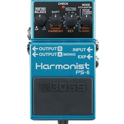 Boss PS-6 Harmonist Pedal (optional EV-5)