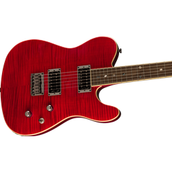 Fender 0262004538 SPECIAL EDITION CUSTOM TELECASTER® FMT HH, Crimson Red Transparent