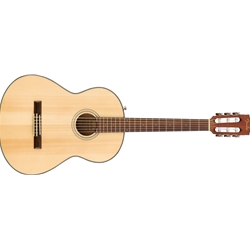 Fender 0970160521 CN-60S Concert Nylon Acoustic Guitar, Natural