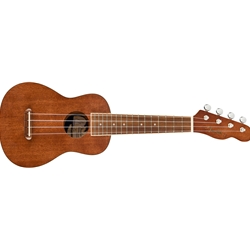 Fender 0971620522 Seaside Soprano Uke, Natural