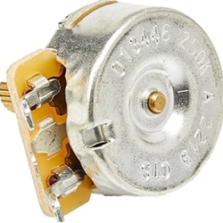 Fender 0990830000 Pure Vintage 250K Split Shaft Potentiometer with Mounting Hardware